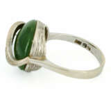 Nephrit-Diamant-Ring - фото 5