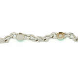 Chrysoprase-Curb Chain Bracelet - photo 2