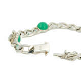 Chrysoprase-Curb Chain Bracelet - photo 6