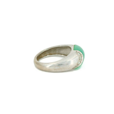 Chrysoprase-Diamond-Ring - фото 4
