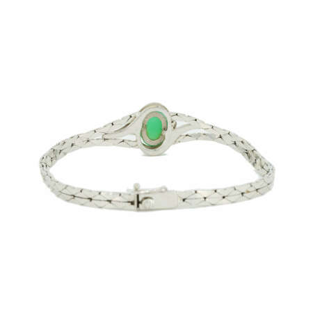 Chrysoprase-Diamond-Bracelet - фото 2 Chrysoprase-Diamond-Bracelet - фото 2