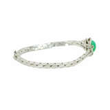 Chrysoprase-Diamond-Bracelet - фото 4