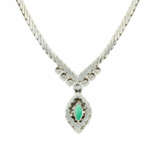 Smaragd-Diamant-Collier - фото 2