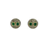 Mixed-Lot-of-Two-Historic-Emerald-Diamond-Earrings - photo 5