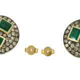 Mixed-Lot-of-Two-Historic-Emerald-Diamond-Earrings - photo 7