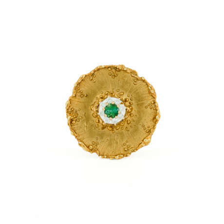 Gemstone Diamond Brooch - photo 1 Gemstone Diamond Brooch - photo 1