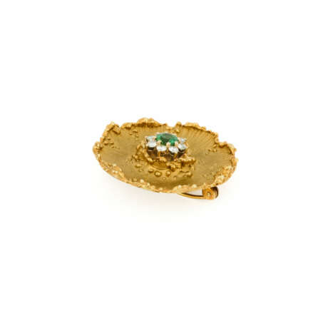 Gemstone Diamond Brooch - photo 3 Gemstone Diamond Brooch - photo 3