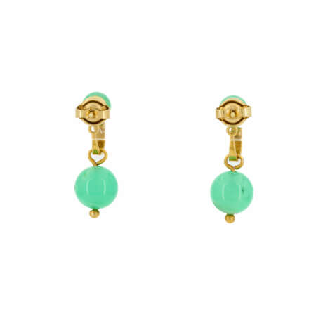 Chyroprase-Mixed Lot: 1 Bracelet-and-1 Pair of Ear Studs - photo 3