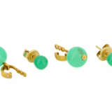 Chyroprase-Mixed Lot: 1 Bracelet-and-1 Pair of Ear Studs - photo 4