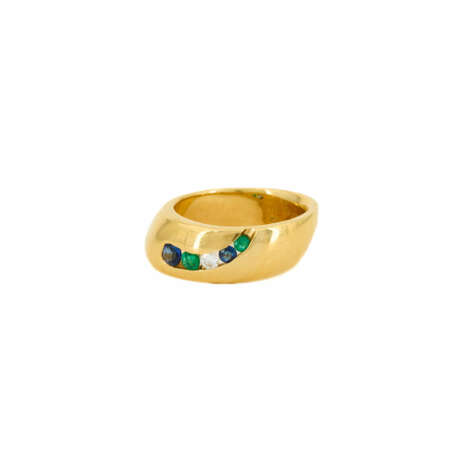 Gemstone Diamond Ring - photo 1