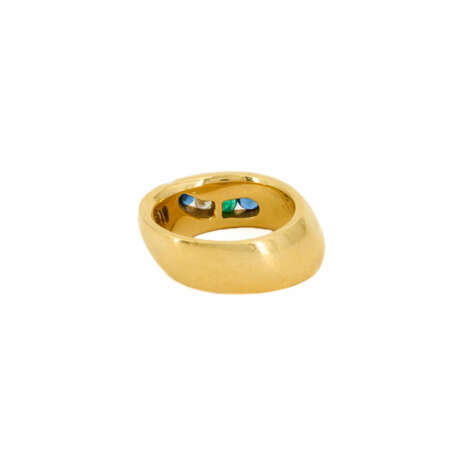 Gemstone Diamond Ring - photo 3