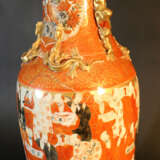 Chinese 100 monks vase, porcelain, Qing Dynasty - Foto 3