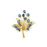 Saphir-Brosche - photo 1