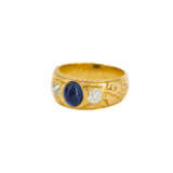 Sapphire-Diamond-Ring - photo 1