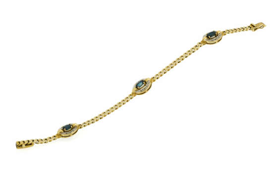 Saphir-Diamant-Armband - фото 1