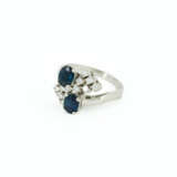 Sapphire-Diamond-Ring - фото 1