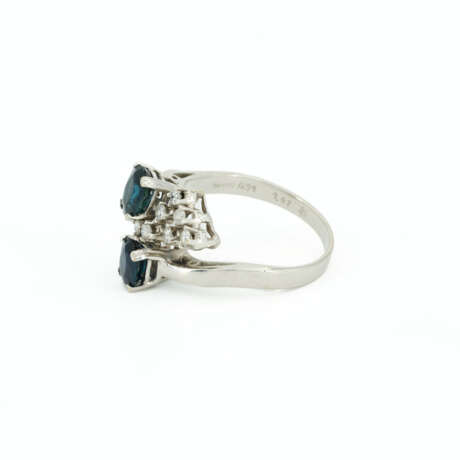Sapphire-Diamond-Ring - фото 2