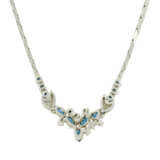 Saphir-Diamant-Collier - фото 2
