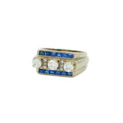 Sapphire-Diamond-Ring