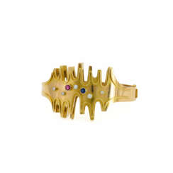 Gemstone-Diamond-Bangle