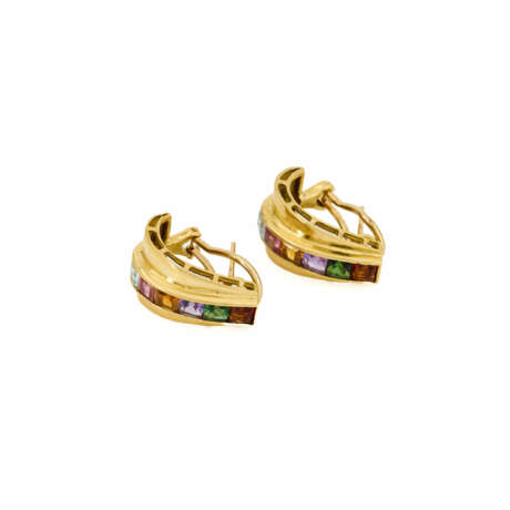 Farbstein-Ohrsteckclips - photo 3