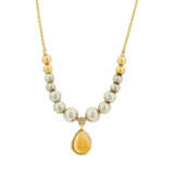Citrine-Diamond-Necklace - photo 2
