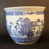 Chinese blue and white porcelain bowl, Qing Dynasty - Foto 2