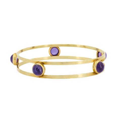 Amethyst-Mixed Lot: One Ring, One Bangle, Two Necklaces - фото 10