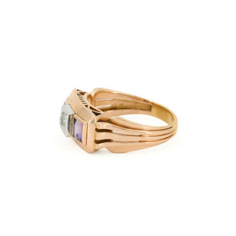 Amethyst-Diamant-Ring - Foto 2