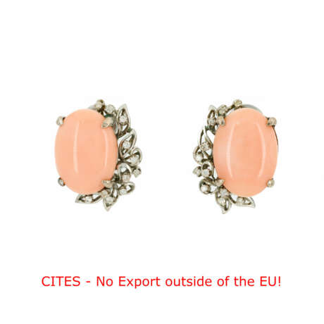 Coral-Diamond-Ear Jewellery - Foto 1 Coral-Diamond-Ear Jewellery - Foto 1