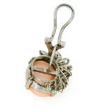 Coral-Diamond-Ear Jewellery - Foto 4