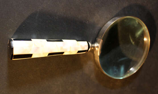 Magnifier, with decorated handgrip - Foto 2