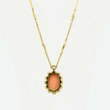 Coral-Diamand-Necklace - photo 2
