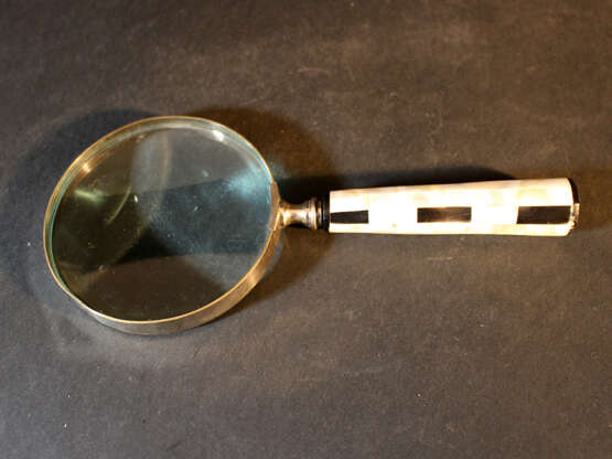 Magnifier, with decorated handgrip - фото 3