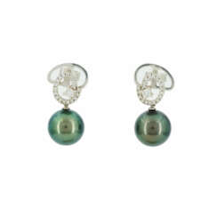 Tahiti Pearl-Diamond-Ear Jewellery