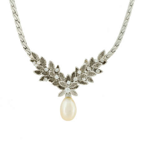 Pearl-Diamond-Choker - Foto 1