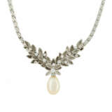 Pearl-Diamond-Choker - Foto 1