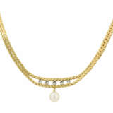 Pearl-Diamond-Necklace - photo 2