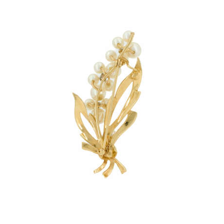 Pearl-Diamond-Brooch - photo 2