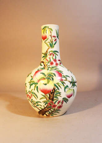 Chinese Porcelain Vase painted, Qing Dynasty - Foto 1