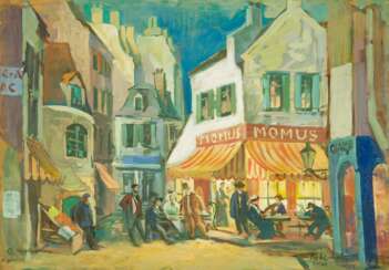 Set decorations for the show Bohemia