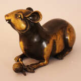 Chinese Bronze sculpture of a rat, Qing Dynasty - Foto 3