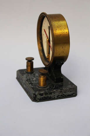 Rotation diameter, with scale , metal mantle, early 20.century - фото 3