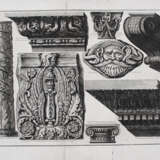 Giovanni Battista Piranesi(1720-1778)graphic , Roman monuments, etching on paper, 18. century - photo 1