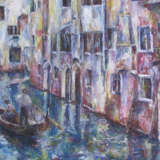 “Venice” Canvas Oil paint Impressionist Marine 2008 - photo 1
