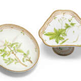 Royal Copenhagen, "Flora Danica", Fussschale und ovale Schale - фото 1