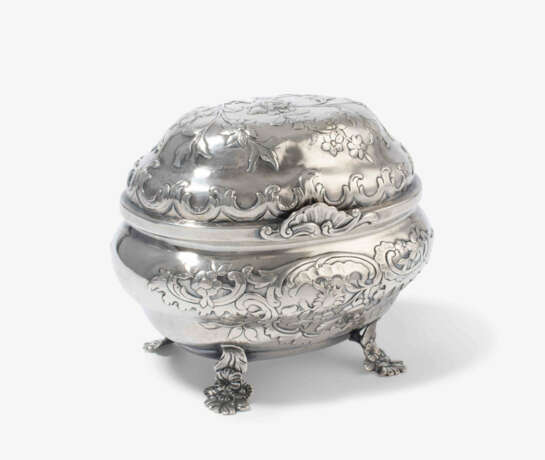 Zuckerdose, Deutschland, Mitte 18.Jh. - photo 1 Zuckerdose, Deutschland, Mitte 18.Jh. - photo 1