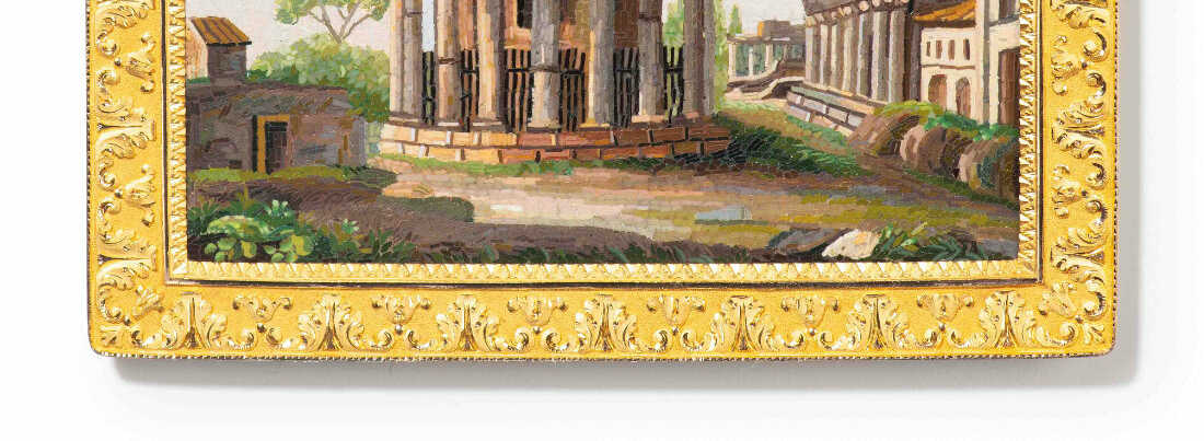 Mikromosaik, Rom 1810–20 Mikromosaik, Rom 1810–20