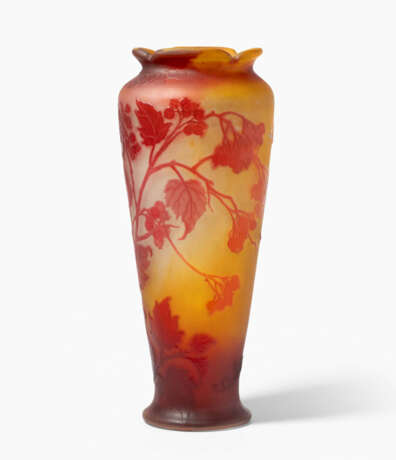 Etablissements Gallé, Vase "Groseilles" - photo 1