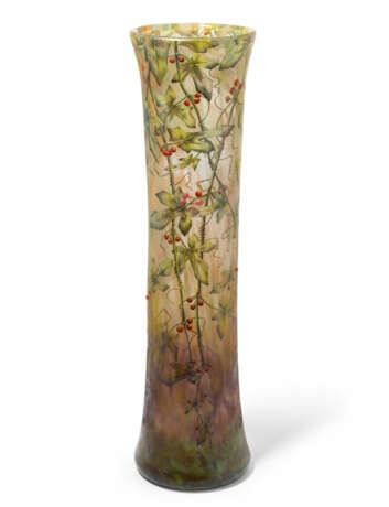 Daum Frères, Grosse Bodenvase "Bryones" - photo 1